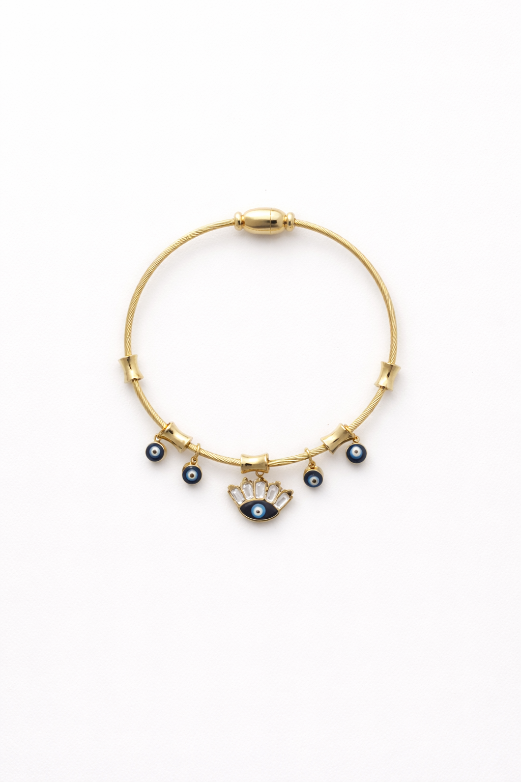 IRA Golden Aura Evil Eye Bangle
