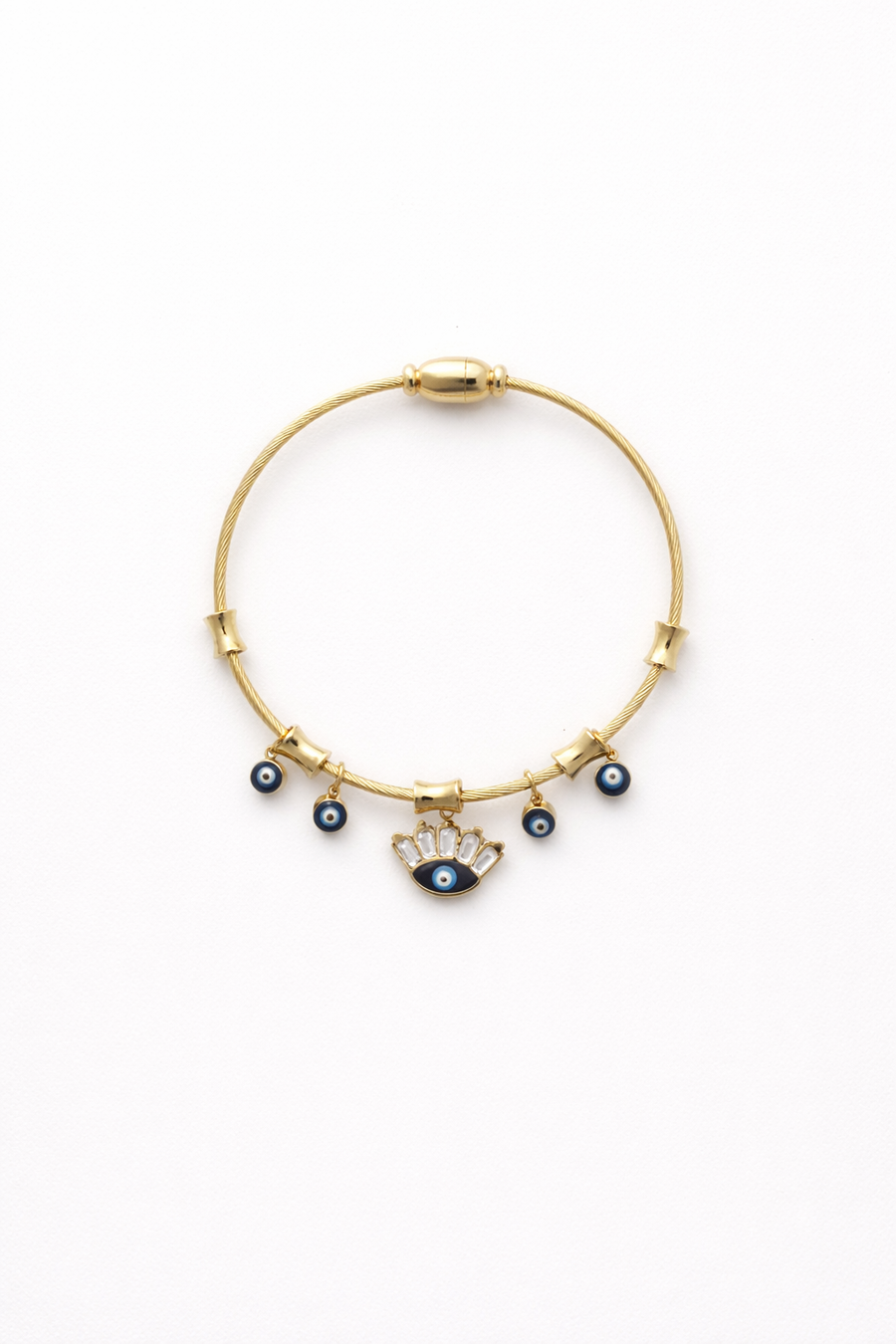 IRA Golden Aura Evil Eye Bangle