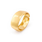 Solara Sculpted Gold Bangle