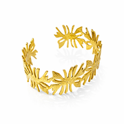 Golden fern Bangle