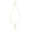 snake chain with pendant