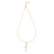 snake chain with pendant