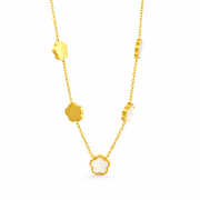 LunaBloom Clover Charm Necklaces