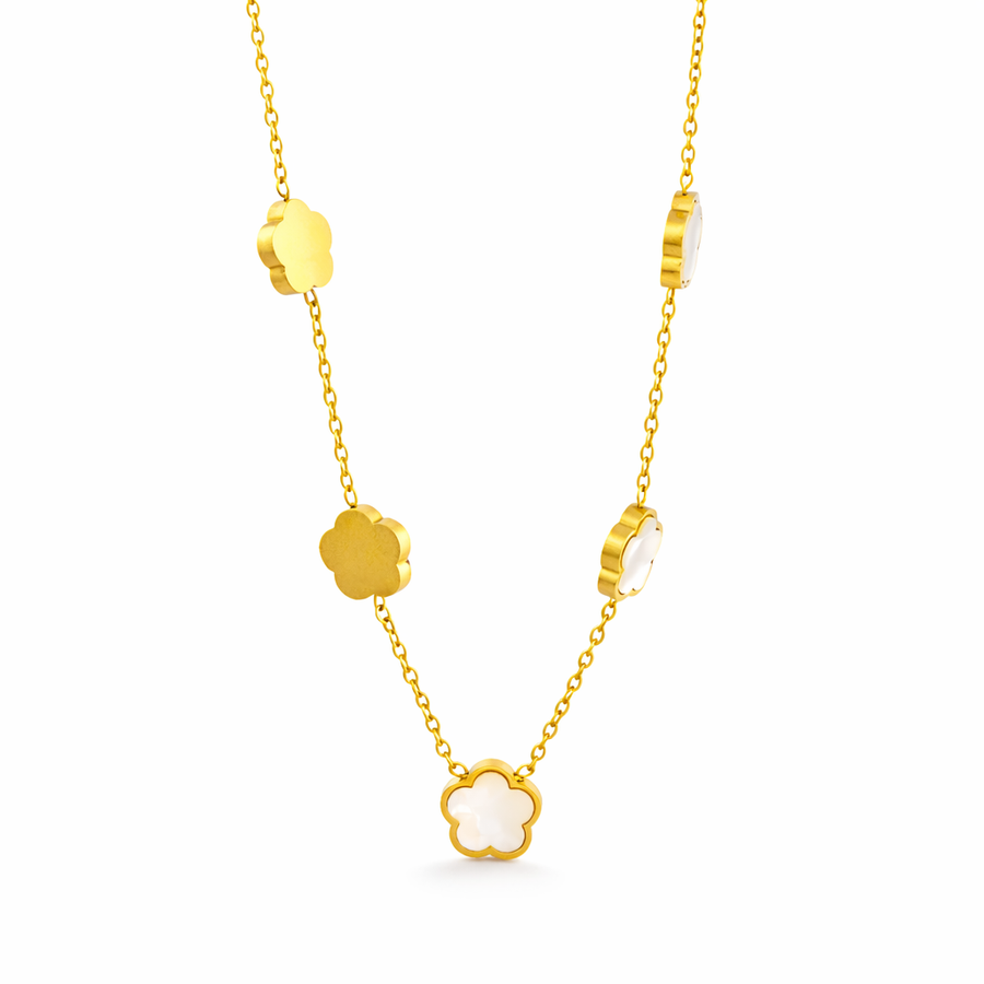 LunaBloom Clover Charm Necklaces