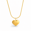 Essential Heart Pendant with Chain with pendant