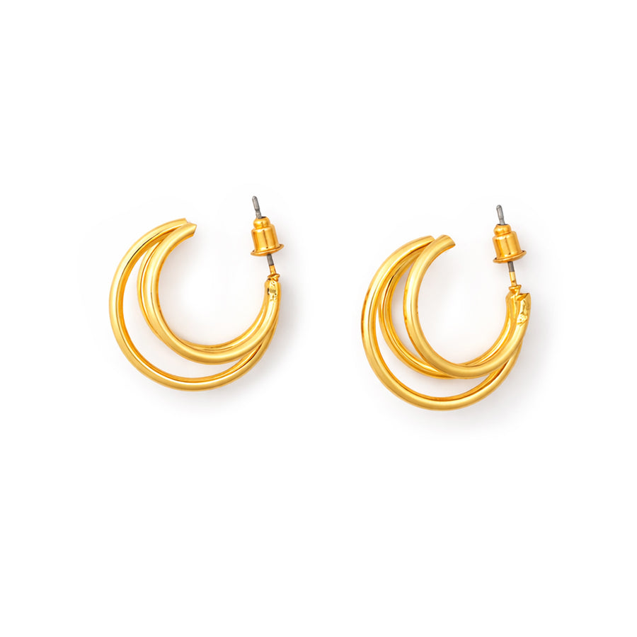 Aurora Layered Hoop Earrings