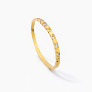 Square Crystal Bangle