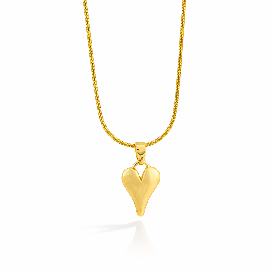 Classic Drop Heart Pendant