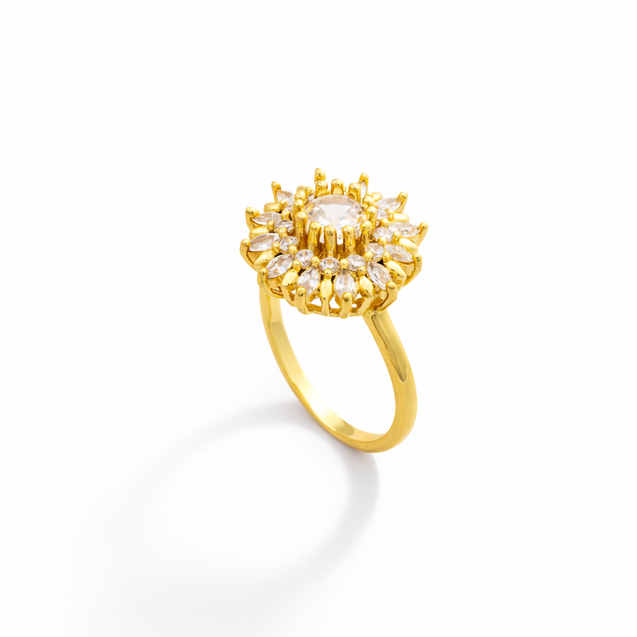 Imperial Bloom Adjustable Ring