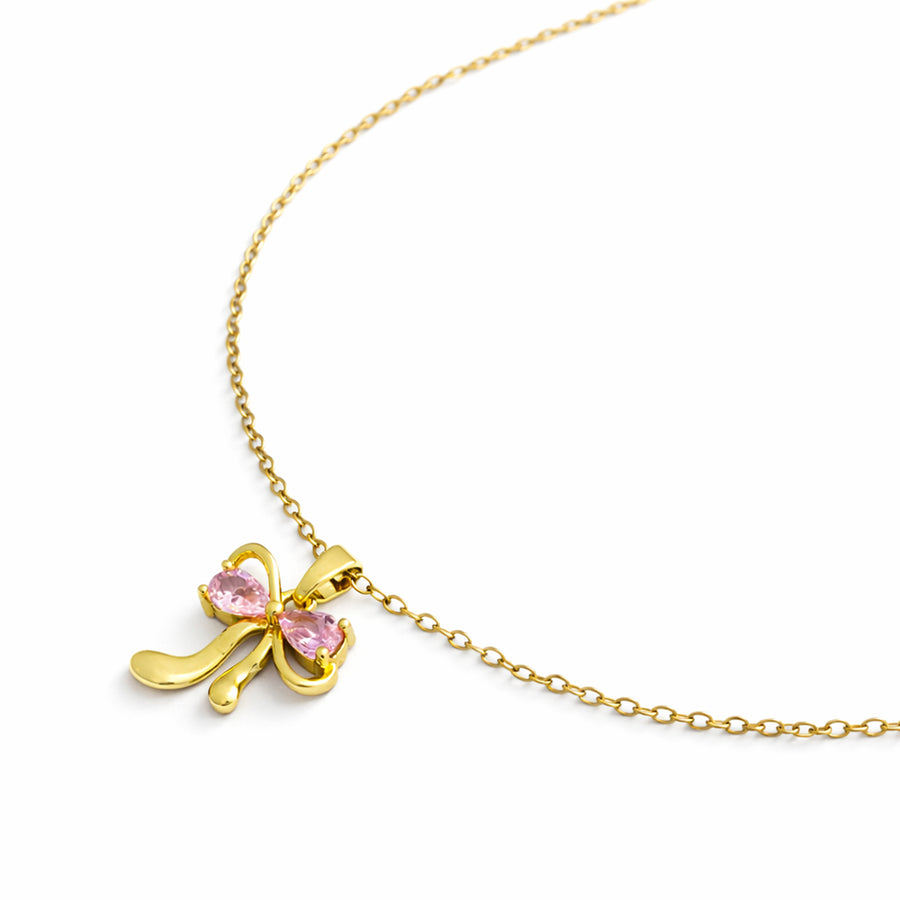 Rosaline Bow Pendant with Chain with pendant