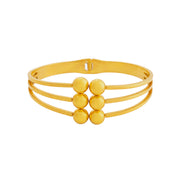 Golden Orbit Ball Bangle