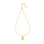 Luxe Bear Crystal Charm Chain with pendant