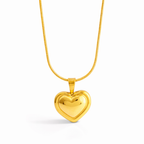 Golden Aura Heart Pendant
