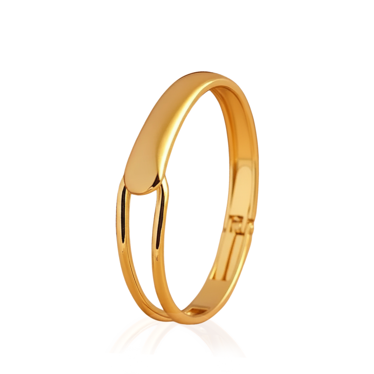 Interlinked Statement Bangle