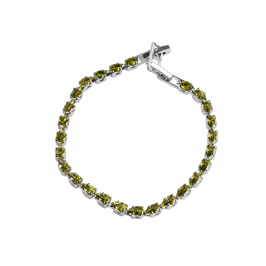 Sage Green Tennis Bracelet