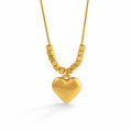 Beaded Luxe Heart Pendant