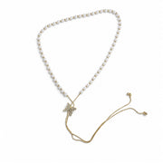 Butterfuly Pearl Necklace