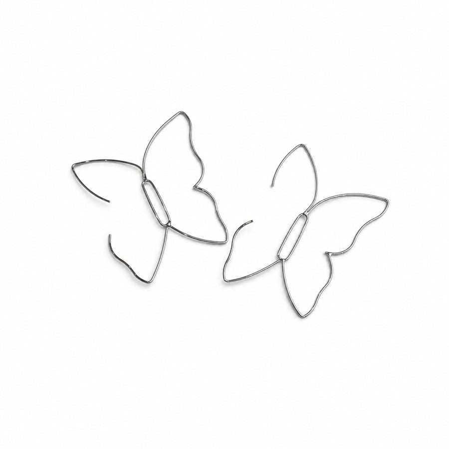 Butterfly Outline Earrings