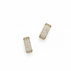 Stone Studded Hoops