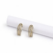 Trio Studded Hoops