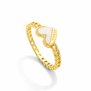 Aurielle Heart Halo Ring
