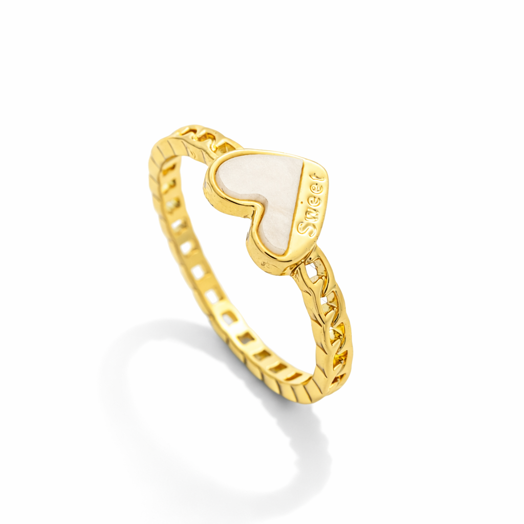 Aurielle Heart Halo Ring