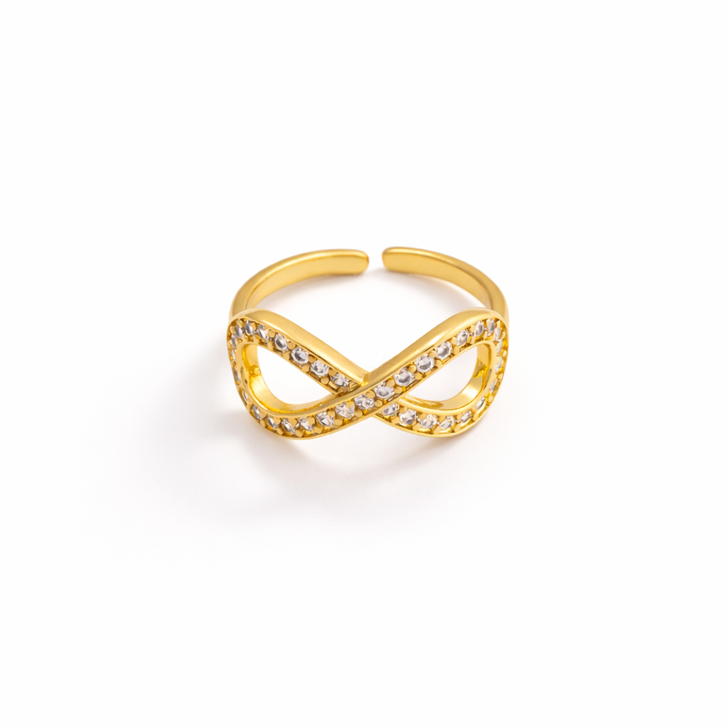 Infinity Spark Adjustable Ring