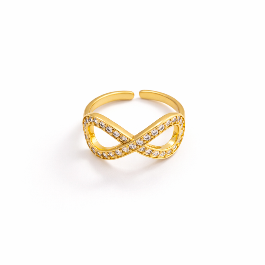 Infinity Spark Adjustable Ring