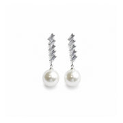 Studded Pearl Danglers