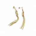 Twisted Tassel Earrings