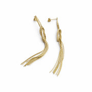 Twisted Tassel Earrings