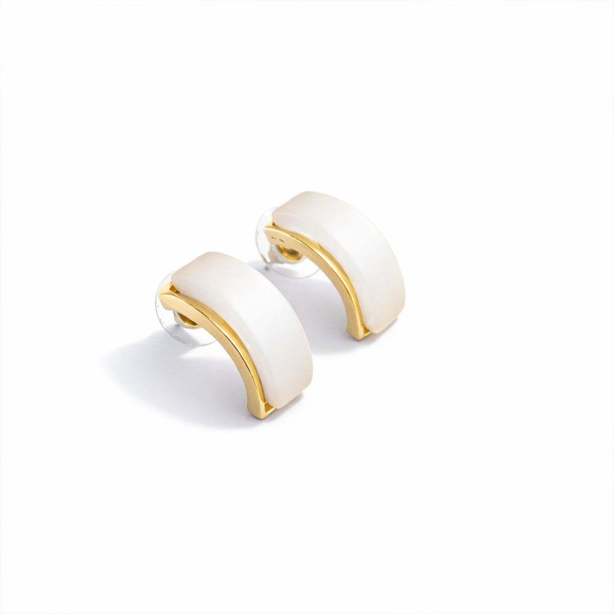 OpalSoft Curve Earrings