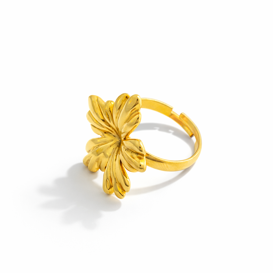 Golden Bloom Ring