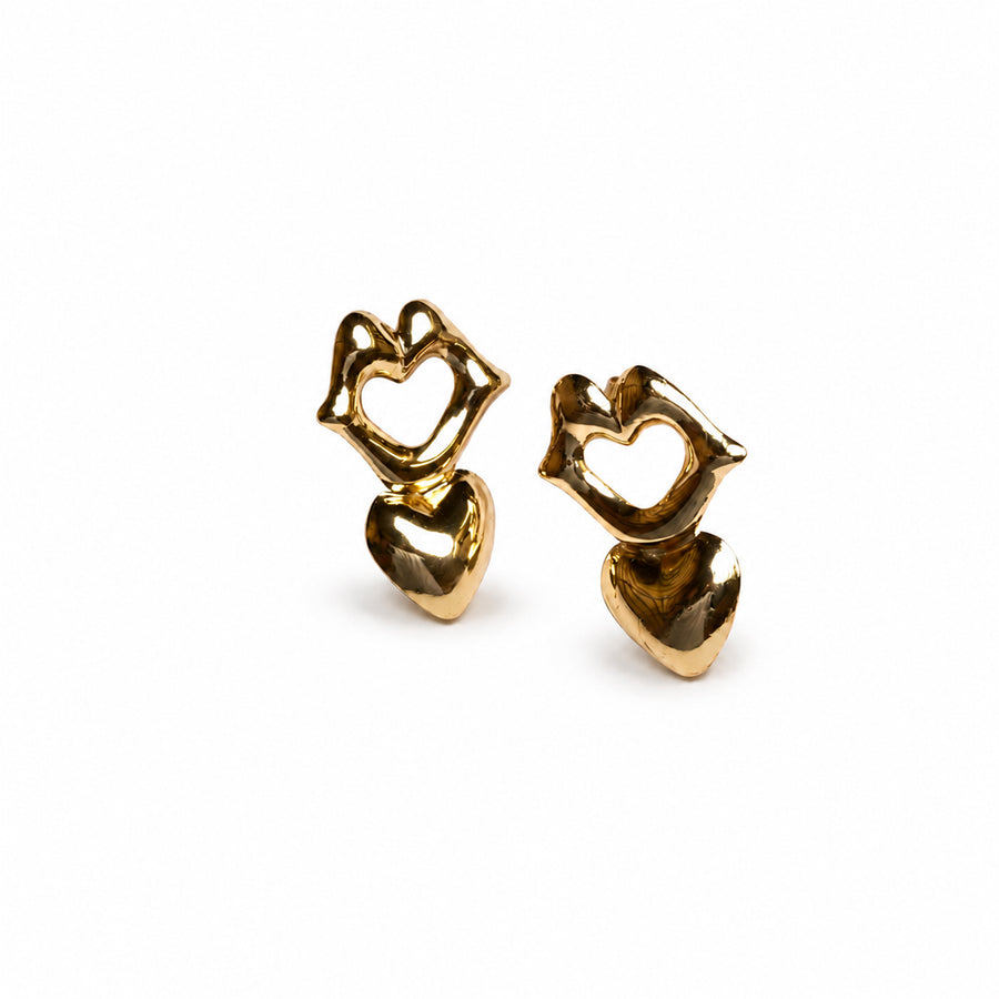 Kiss Of Love Studs