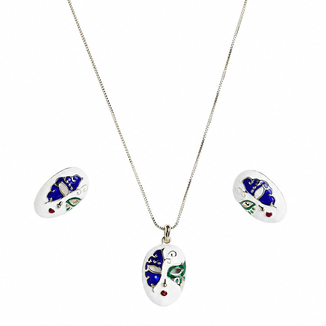 Masked Mira Pendant (Black)