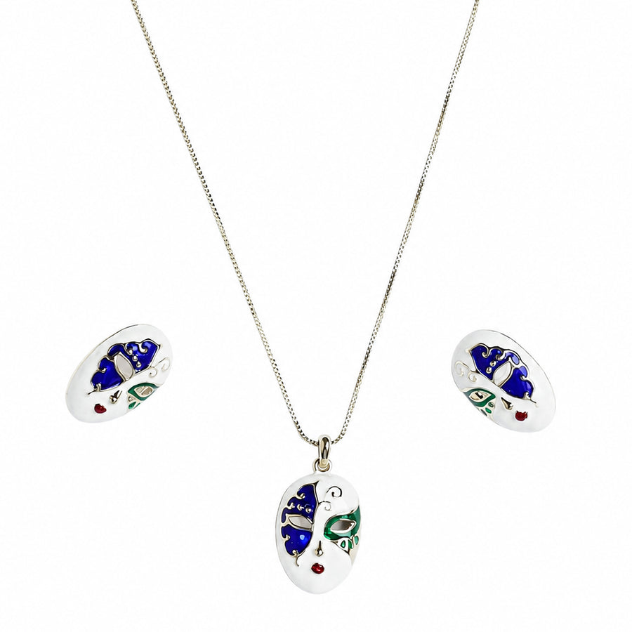 Masked Mira Pendant (Black)