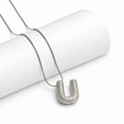 U Initial Alphabet Pendant
