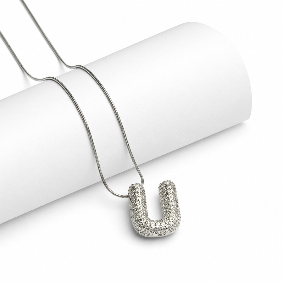 U Initial Alphabet Pendant
