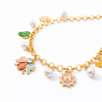 meraha tropical sunrise charm Necklaces