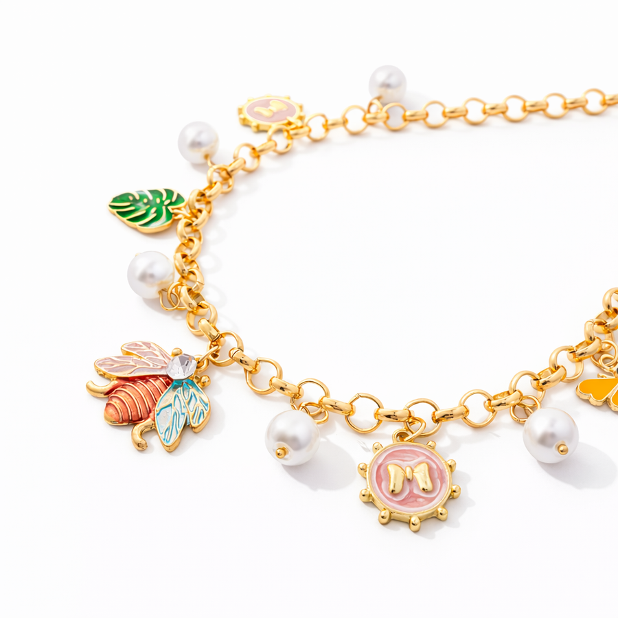 meraha tropical sunrise charm Necklaces