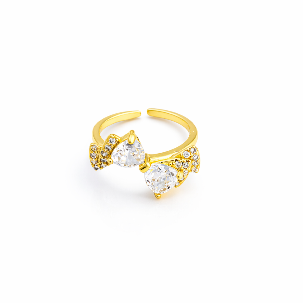 Aurora Bow Adjustable Ring