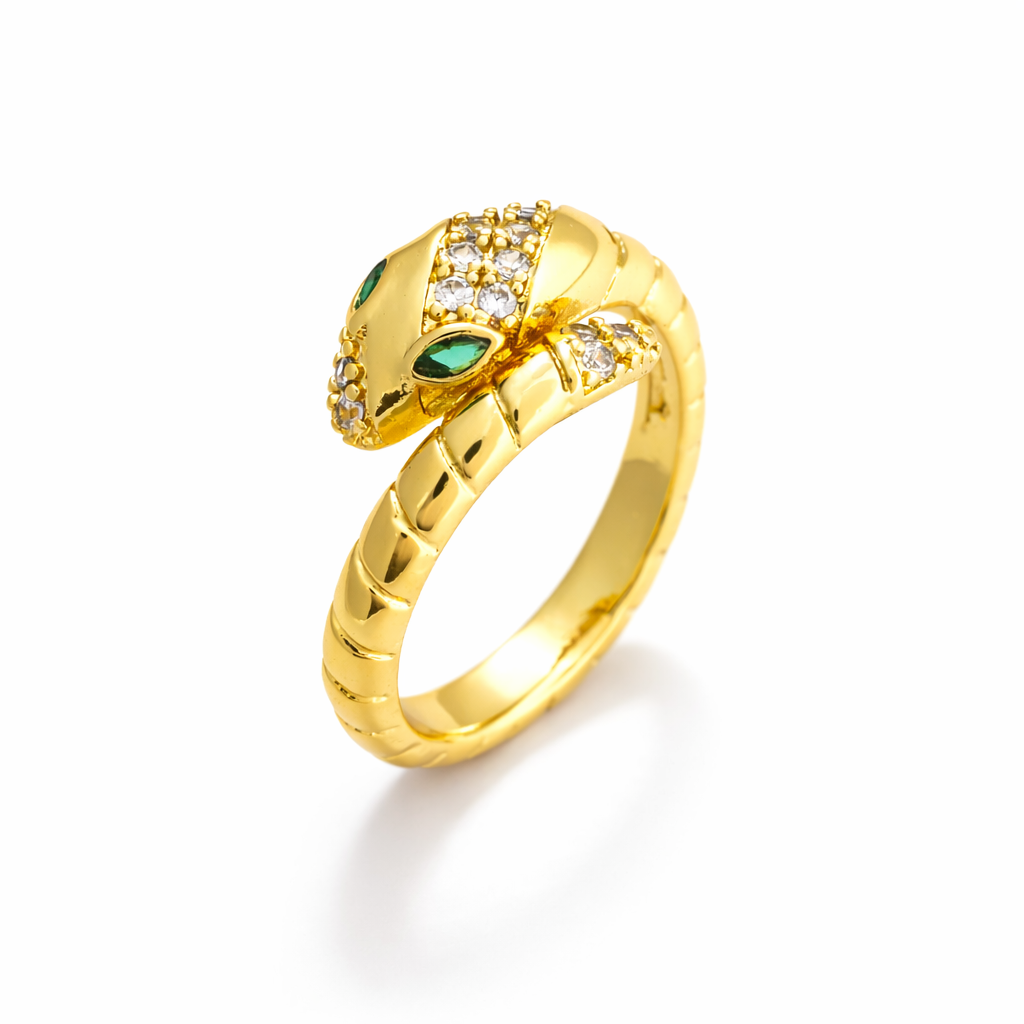 Serpent Luxe Adjustable Ring