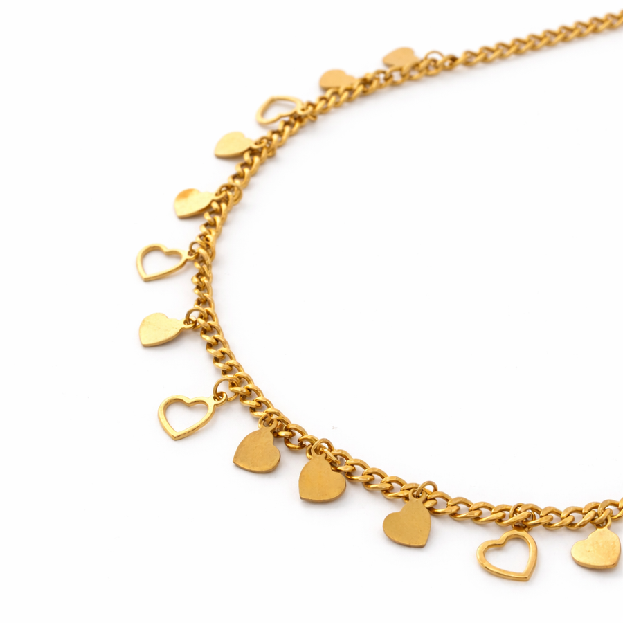 heart charms Necklaces