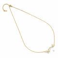 Minimal Wing Charm Chain with pendant
