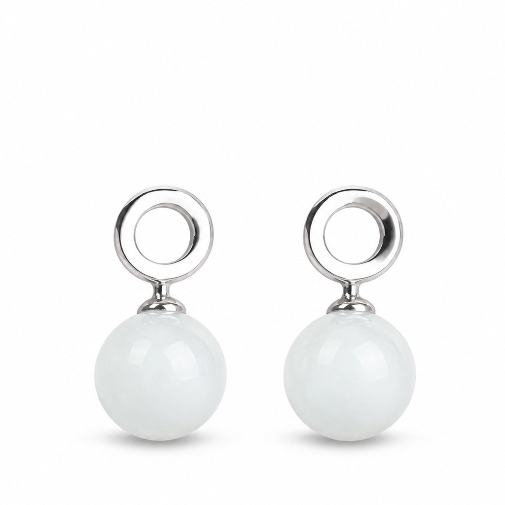 Round Pearl Studs