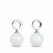 Round Pearl Studs