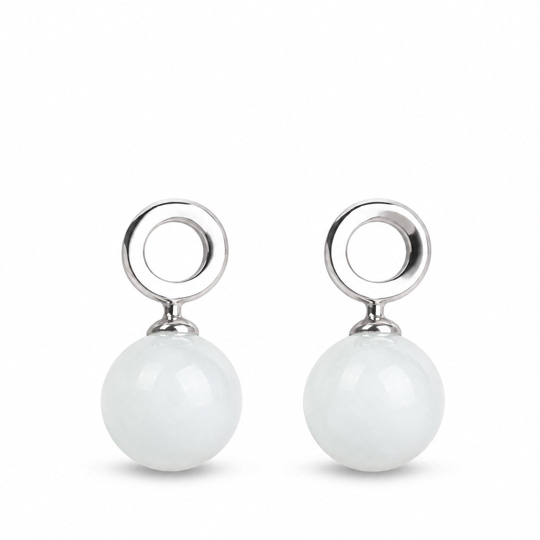 Round Pearl Studs