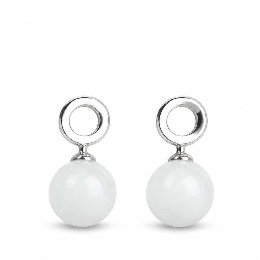 Round Pearl Studs