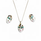 Masked Mira Pendant (Blue)