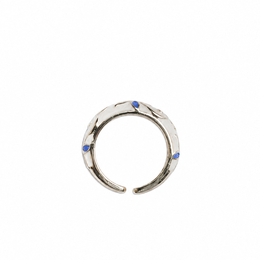 Floral Ivory ring